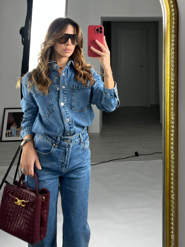 camicia in denim