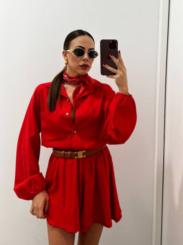 Coordinato Cleo Rosso