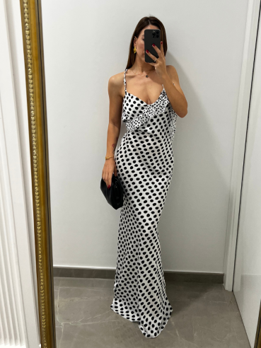 Maxi Dress Pois