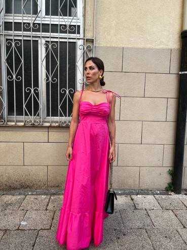 Zaira Dress Fucsia