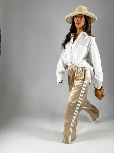 Pantalone Jogger Beige