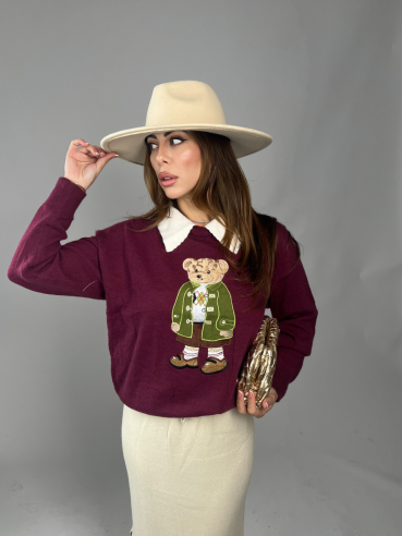 Pull Bear bordeaux